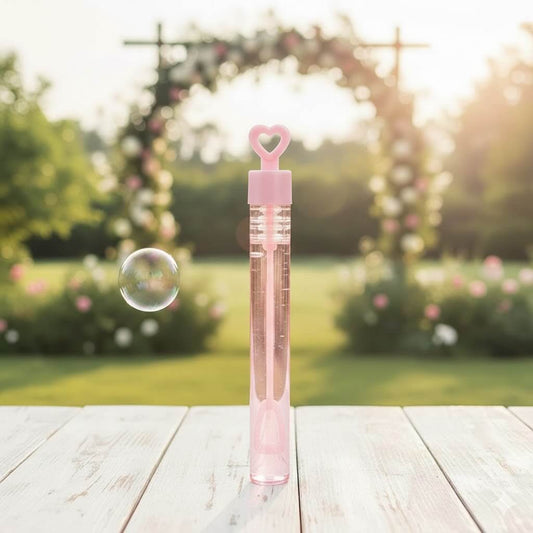 Saebebobler-til-bryllup-enkelt-rosa